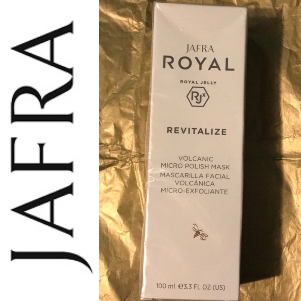 Jafra royal volcanic micro polish mask